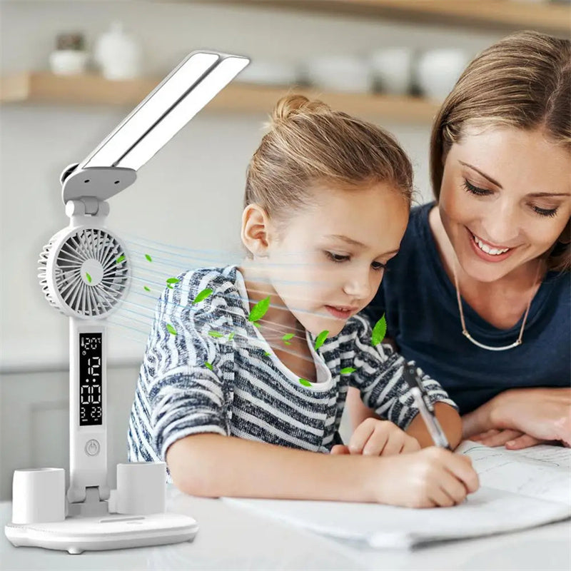 Foldable Desk Lamp Pen Holder