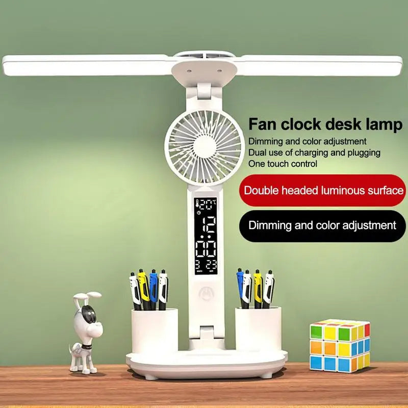 Foldable Desk Lamp Pen Holder