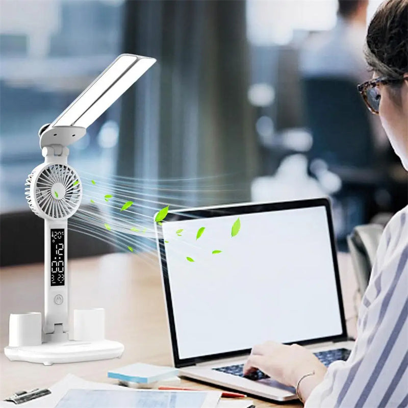 Foldable Desk Lamp Pen Holder